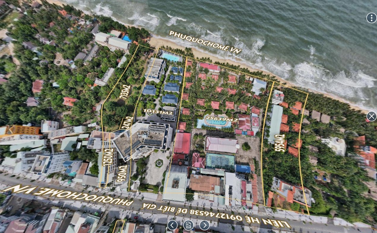 Thiên Thanh Resort và những mảnh đất liên quan mặt tiền Trần Hưng Đạo Phú Quốc