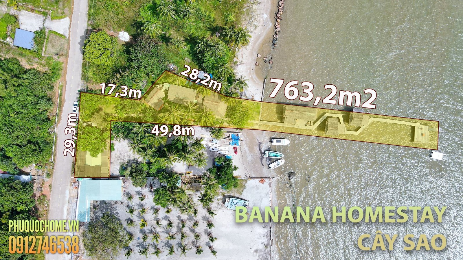 Thăm quan HomeStay Banana Cây Sao Phú Quốc