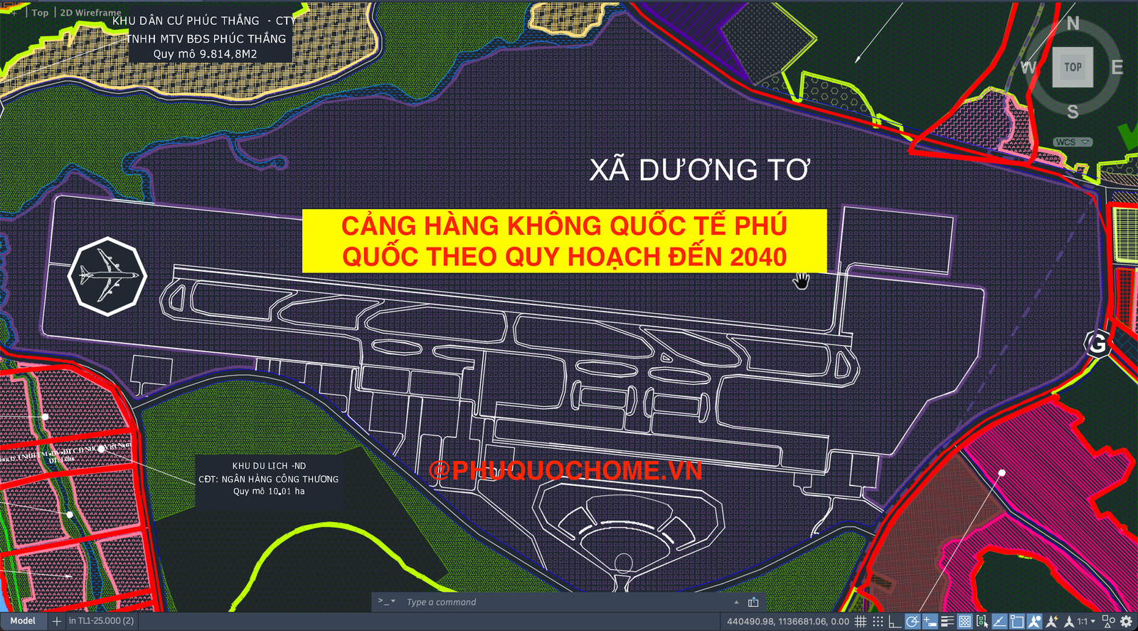 Quy hoạch cảng hàng không quốc tế phú quốc sân bay đến năm 2050