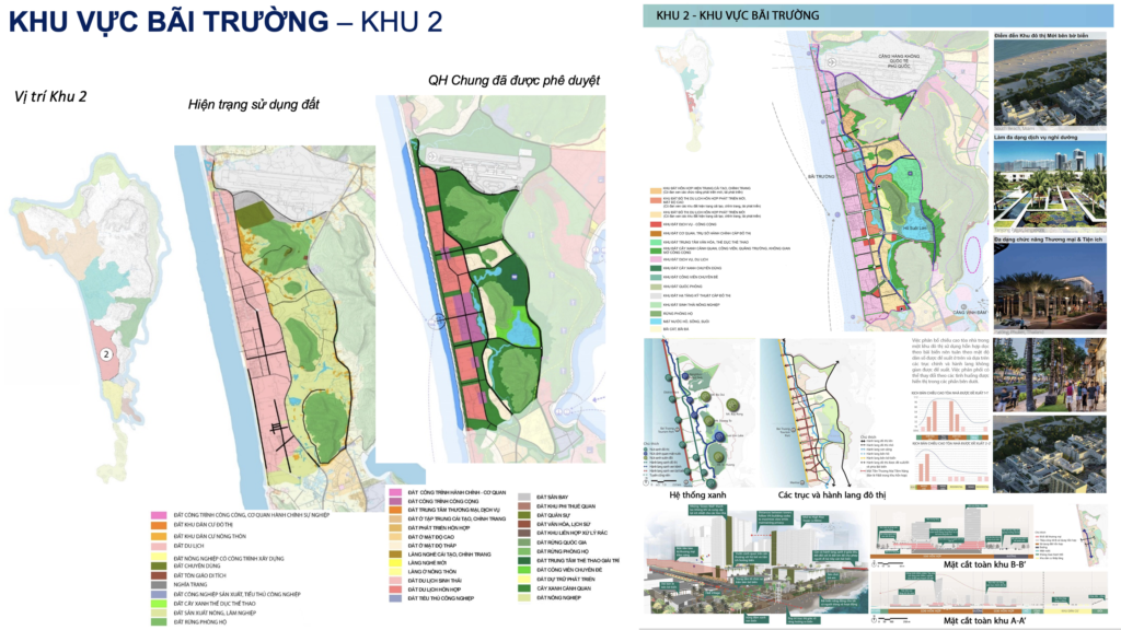 Quy hoạch Đường Bào - Bãi Trường Phú Quốc điều chỉnh theo bản Quy hoạch Phú Quốc đến năm 2040