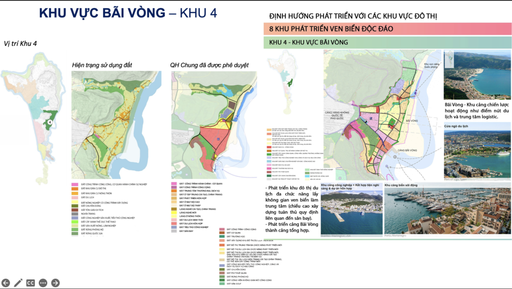 Quy hoạch Bãi Vòng - Đồng Tranh Phú Quốc điều chỉnh theo bản Quy hoạch Phú Quốc đến năm 2040