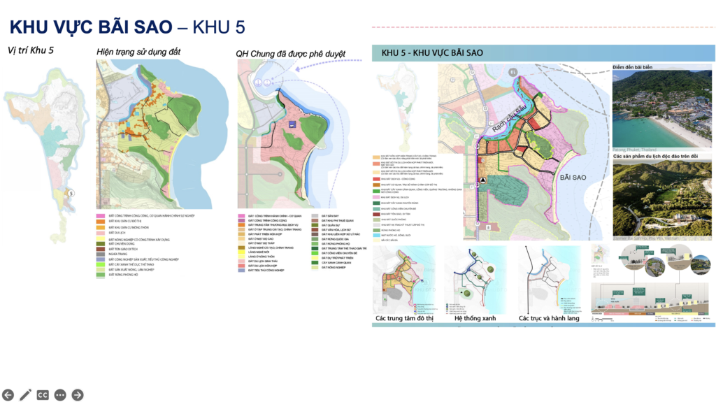 Quy hoạch Bãi Sao Phú Quốc điều chỉnh theo bản Quy hoạch Phú Quốc đến năm 2040