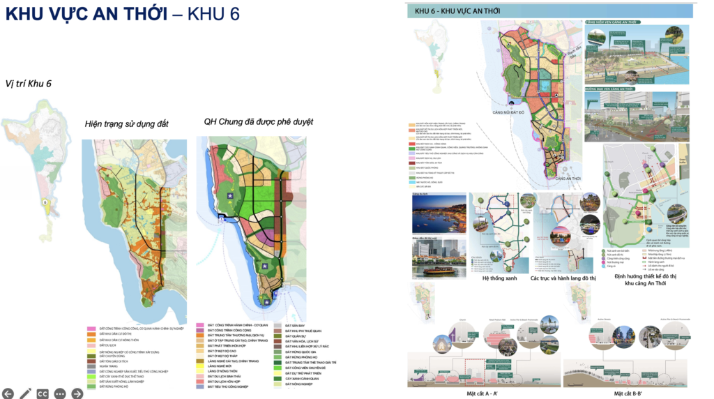 Quy hoạch An Thới Phú Quốc điều chỉnh theo bản Quy hoạch Phú Quốc đến năm 2040