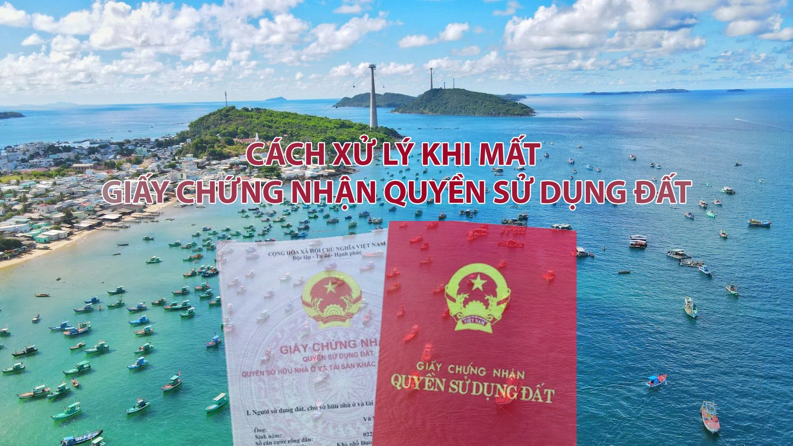 Cách xử lý khi mất giấy chứng nhận quyền sử dụng đất