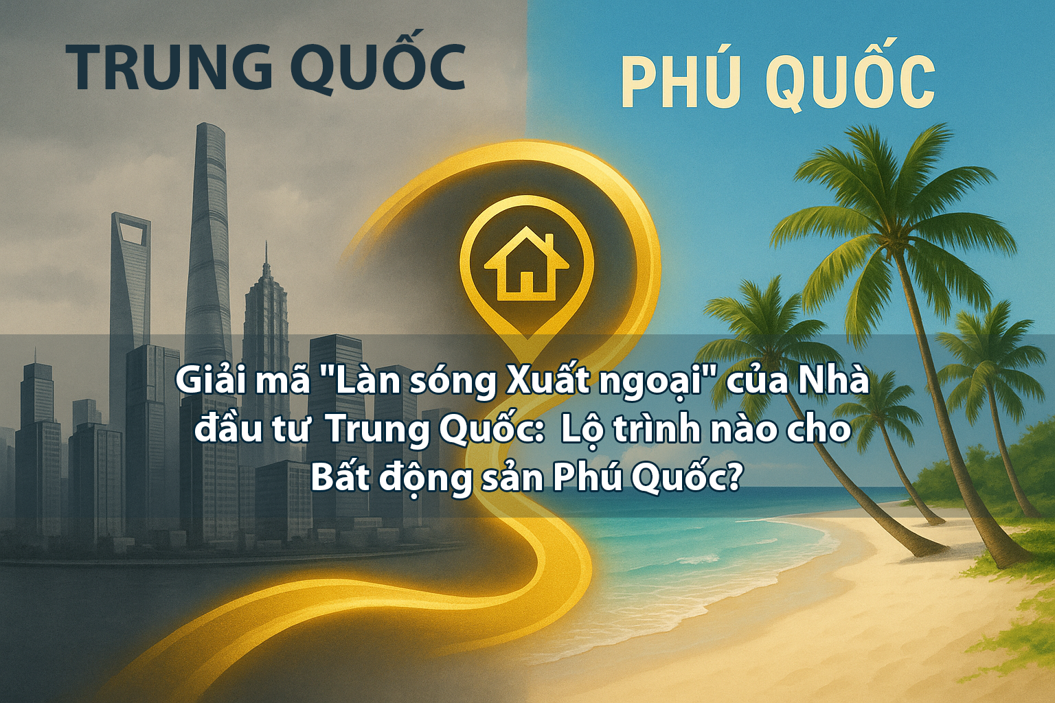 Giải mã "Làn sóng Xuất ngoại" của Nhà đầu tư Trung Quốc: Lộ trình nào cho Bất động sản Phú Quốc?
