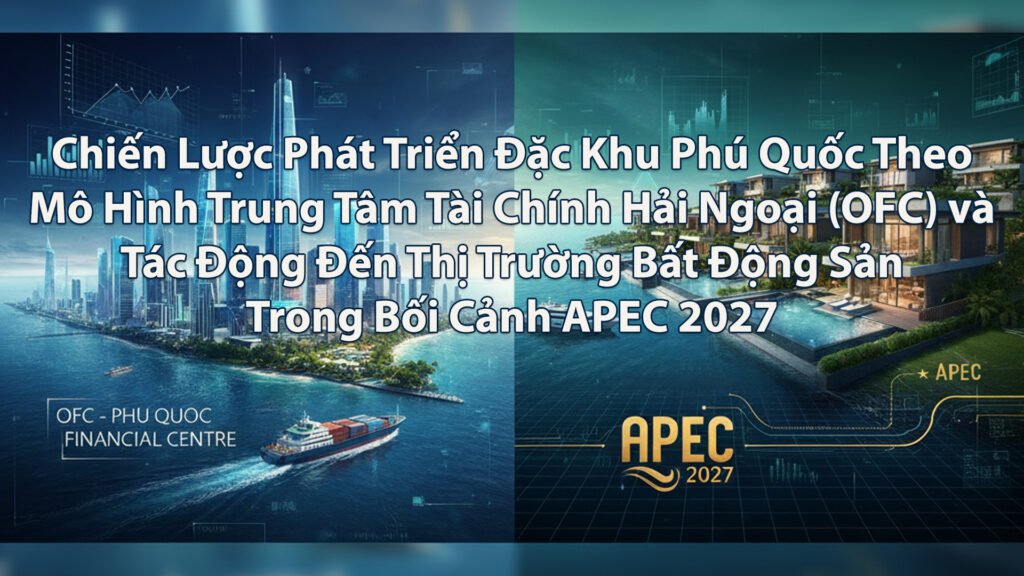 Chiến Lược Phát Triển Đặc Khu Phú Quốc Theo Mô Hình Trung Tâm Tài Chính Hải Ngoại (OFC) và Tác Động Đến Thị Trường Bất Động Sản Trong Bối Cảnh APEC 2027