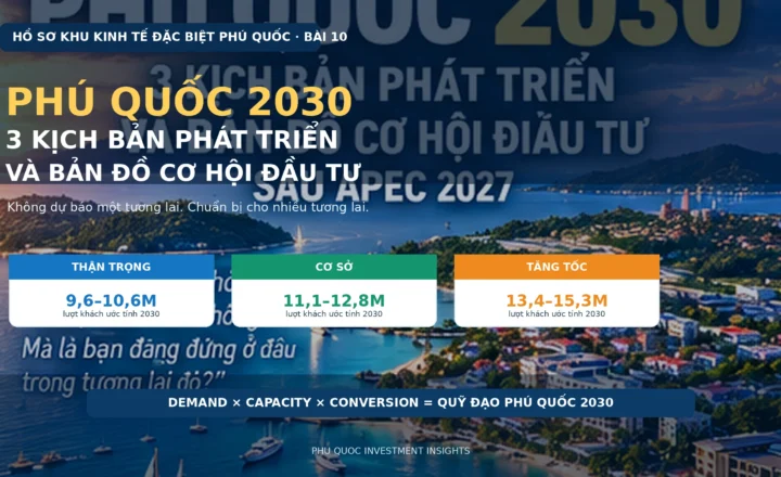 Phú Quốc 2030 ba kịch bản phát triển và cơ hội đầu tư