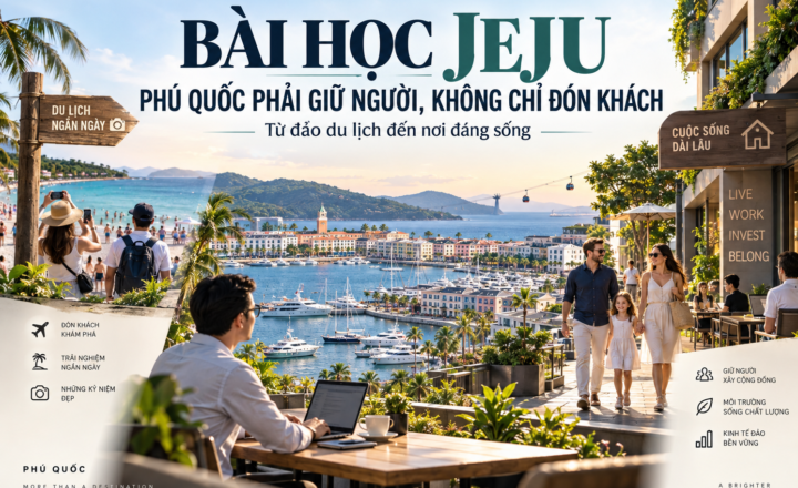 Bài học Jeju cho Phú Quốc: giữ người chứ không chỉ đón khách