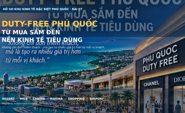Duty-free Phú Quốc từ mua sắm đến nền kinh tế tiêu dùng