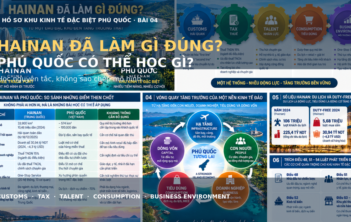 Hainan đã làm gì đúng và Phú Quốc có thể học gì