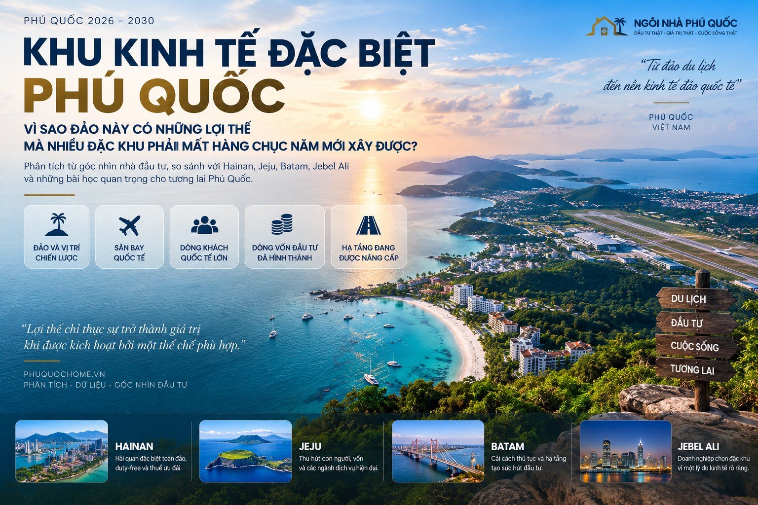 Khu kinh tế đặc biệt Phú Quốc và 5 lợi thế cấu trúc