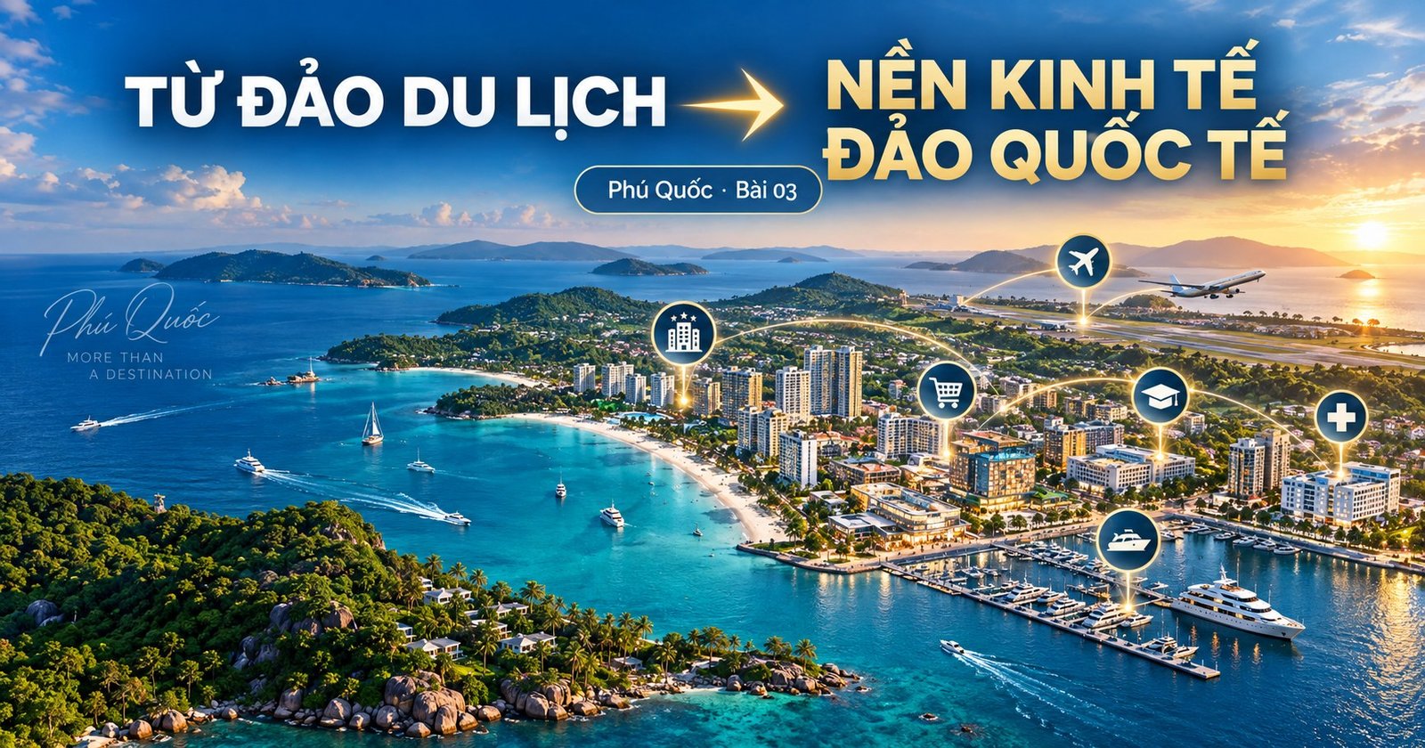 Phú Quốc từ đảo du lịch đến nền kinh tế đảo quốc tế